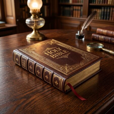 The Daniel Heirloom KJV Bible (Heritage Brown Goatskin)